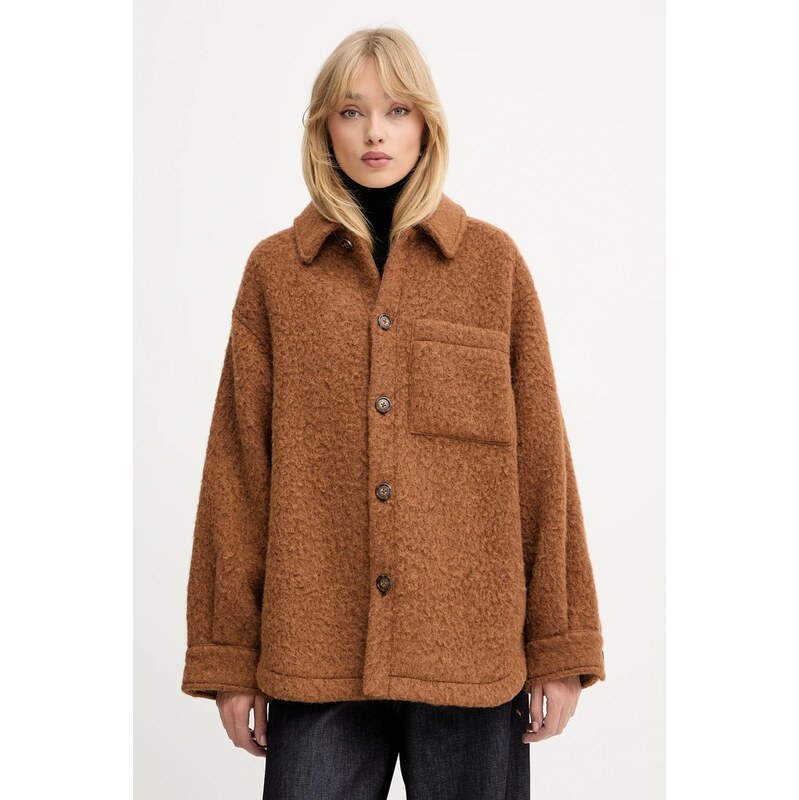 Kabát s prímesou vlny MAX&Co. 65297458