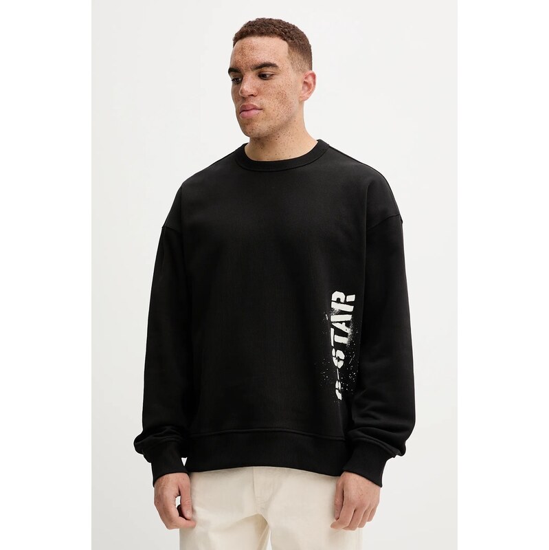 Bavlnená mikina G-Star Sprayed 89 65297369