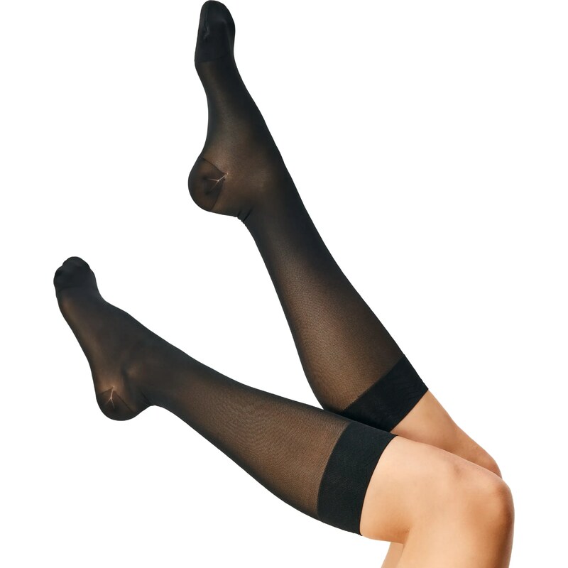 NOVODONIA, s.r.o. Zdravotné kompresné podkolienky čierna veľkosti 65797165