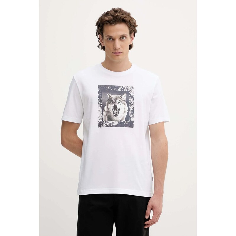 Bavlnené tričko BOSS Orange Te_lupo 65297742