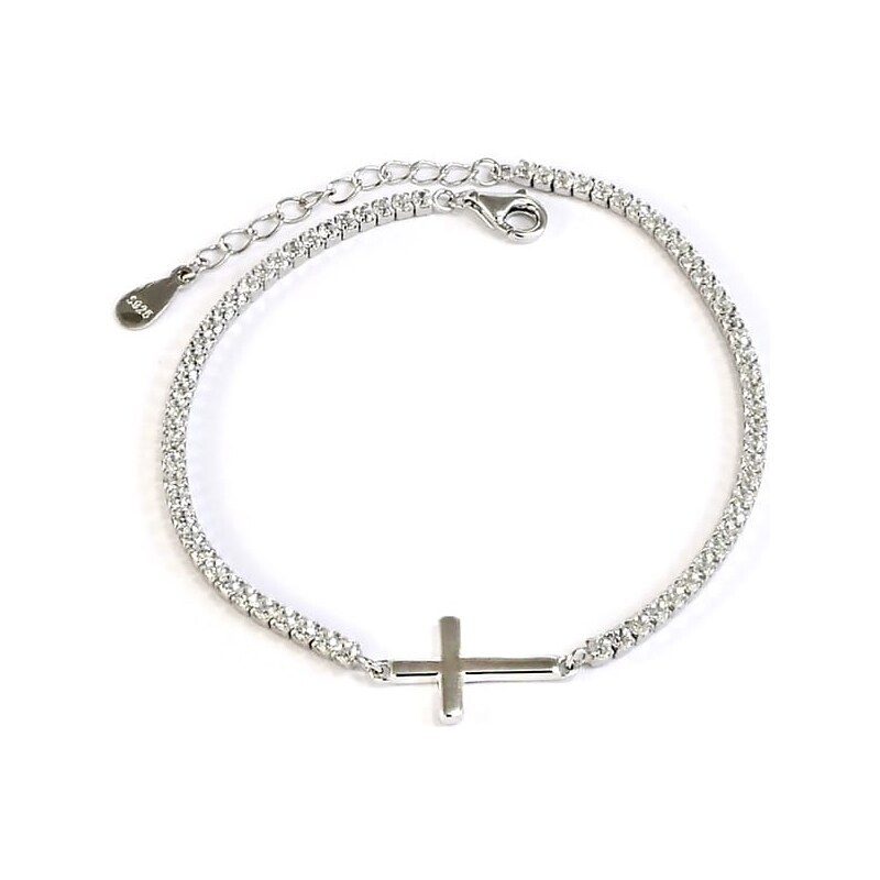 Strieborný náramok Glare 304 65298158