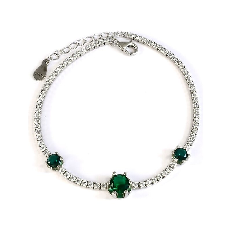 Strieborný náramok Glare 308 65298162