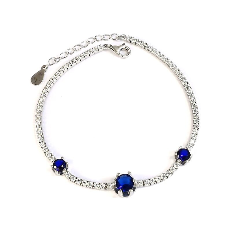 Strieborný náramok Glare 307 65298161