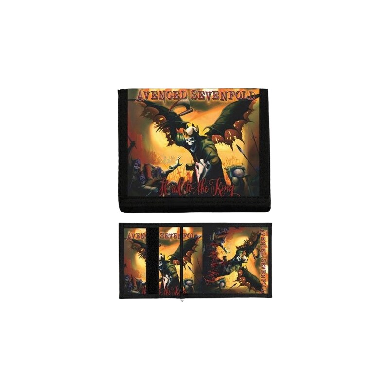 SpikeStreet Avenged Sevenfold - Hail to the King (peňaženka) 65298652