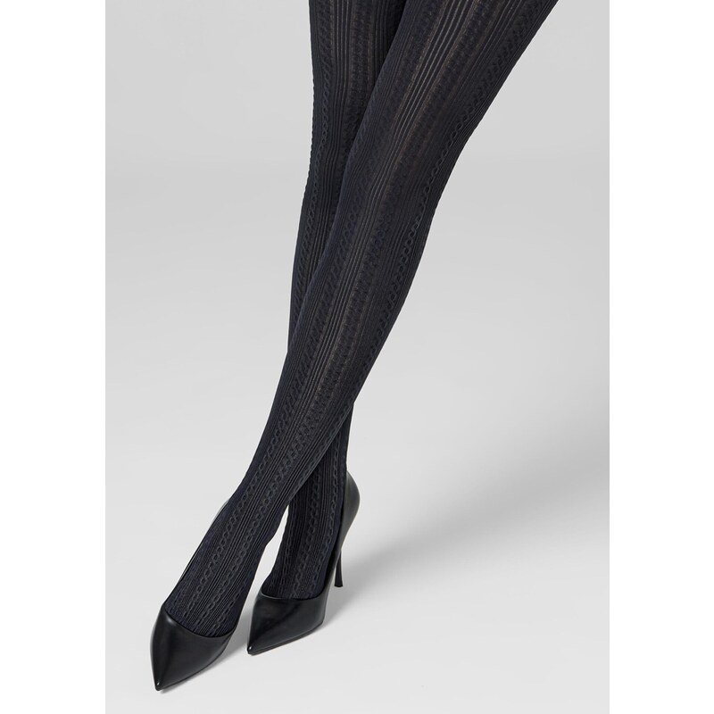 Pančuchy DIANA F01 Marilyn so žakardovým motívom 67583016