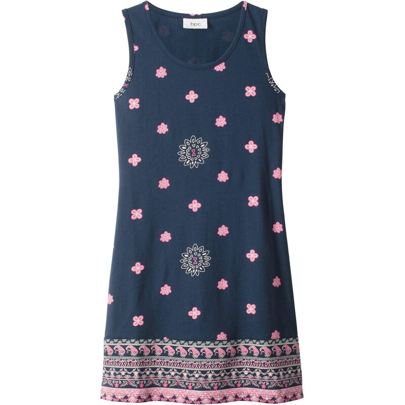 bonprix Džersejové šaty z čistej bio bavlny, farba modrá 55329465