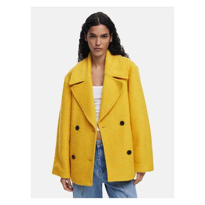 Vlnený kabát Desigual 65299837