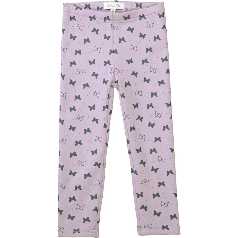 STACCATO Legíny pastelovo fialová / čierna 65646358