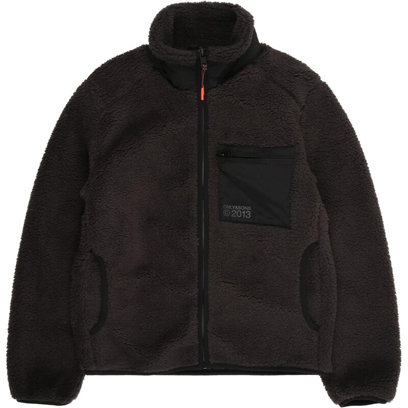Only & Sons Junior Prechodná bunda OSJDALLAS tmavohnedá / čierna 65662549