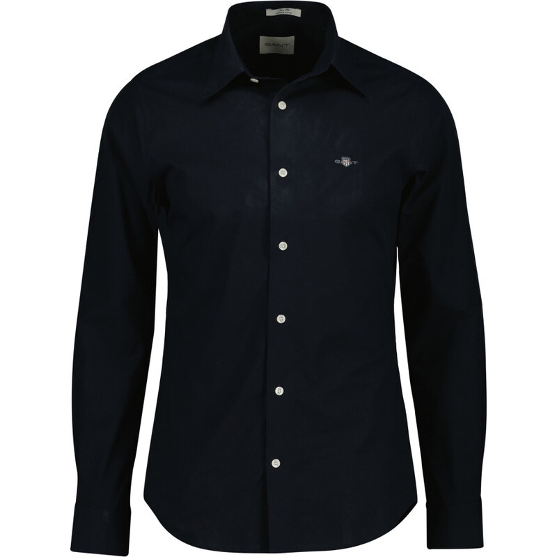KOŠEĽA GANT SLIM STRETCH POPLIN SHIRT BLACK 65300298