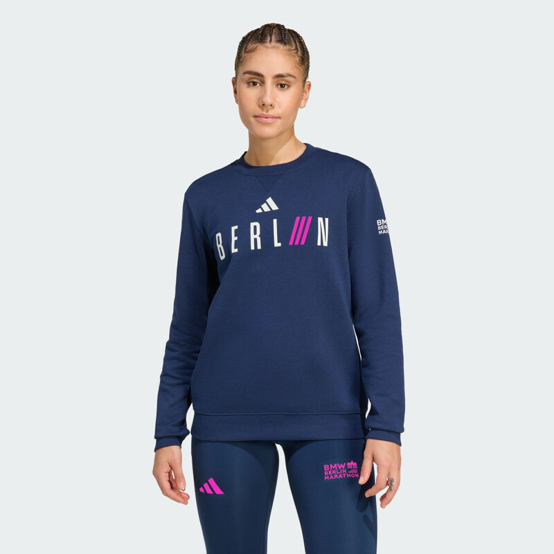 Adidas Dámska mikina Berlínsky Maratón BMW 2025 CREW 65293495