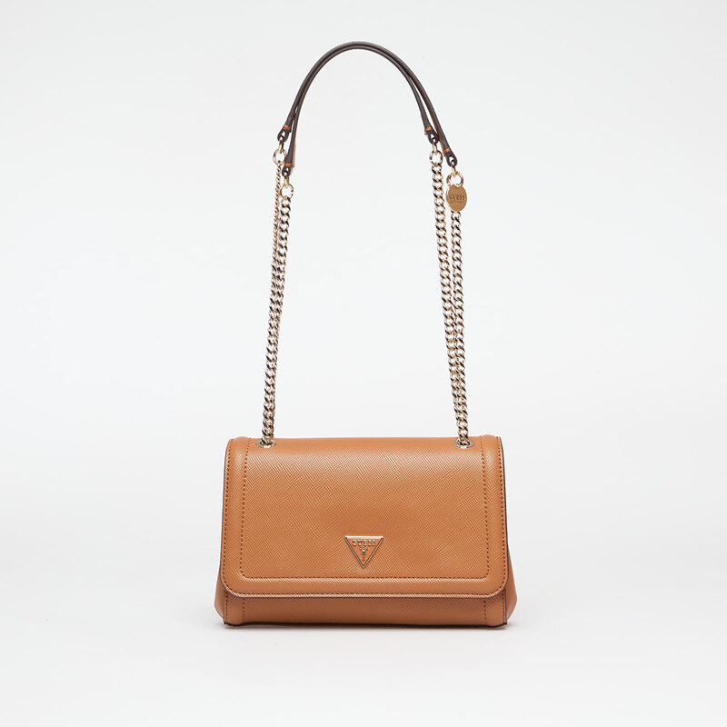 Taška GUESS Noelle II Convertible Cross Body Flap Light Cognac 65301292