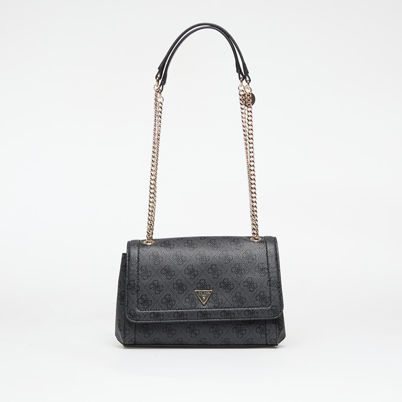 Taška GUESS Noelle II Convertible Cross Body Flap Coal Logo Universal 65301293