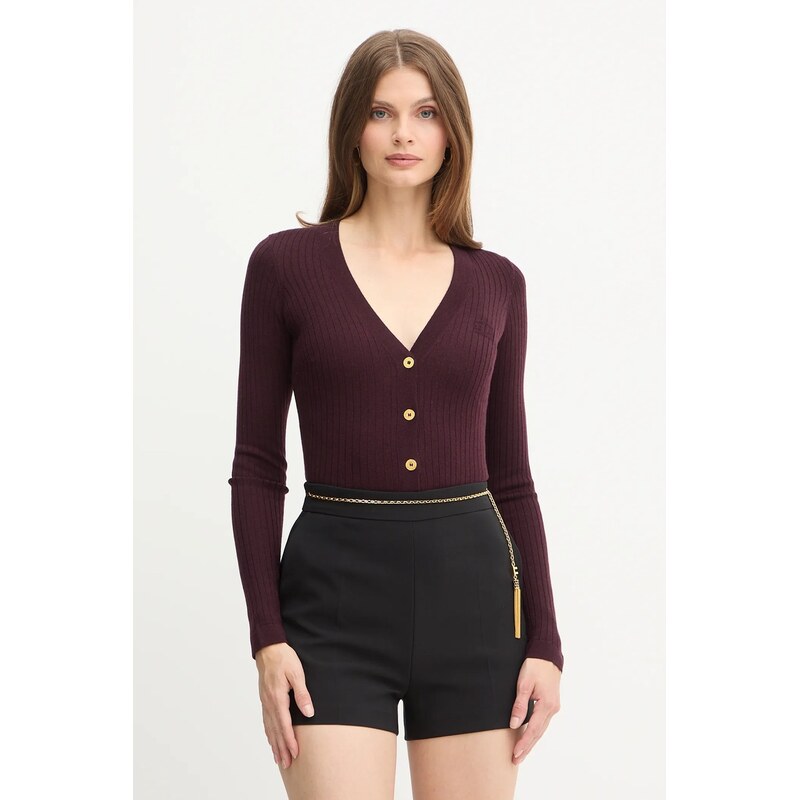 Kardigan s prímesou vlny Elisabetta Franchi 65312466