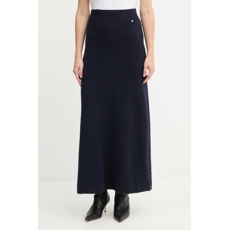 Sukňa s prímesou vlny BOSS Orange C_Fici 65312480