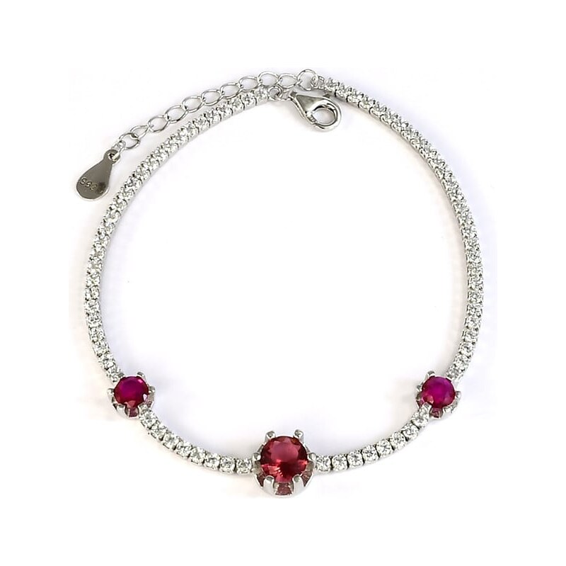 Strieborný náramok Glare 309 65302385