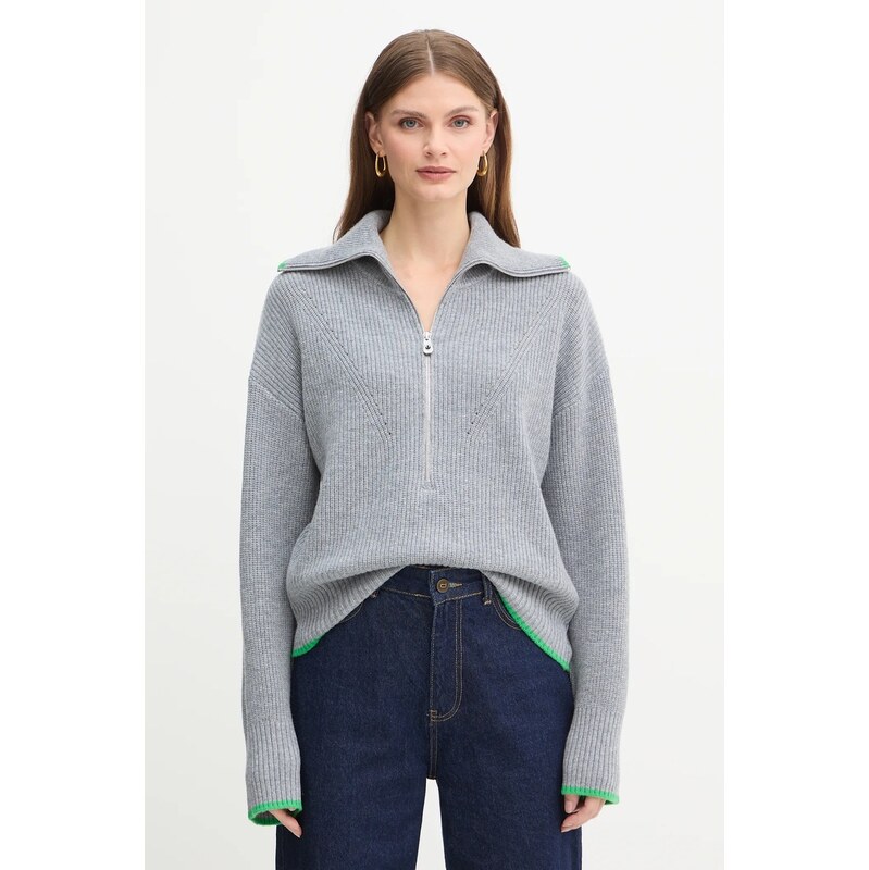 Sveter s prímesou vlny Pinko 65312456