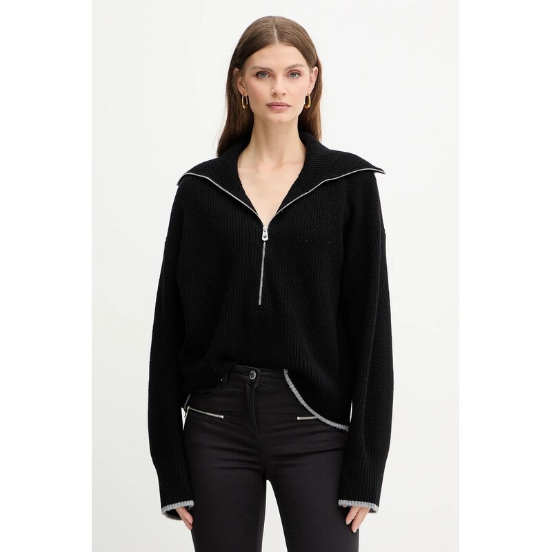 Sveter s prímesou vlny Pinko 65312455