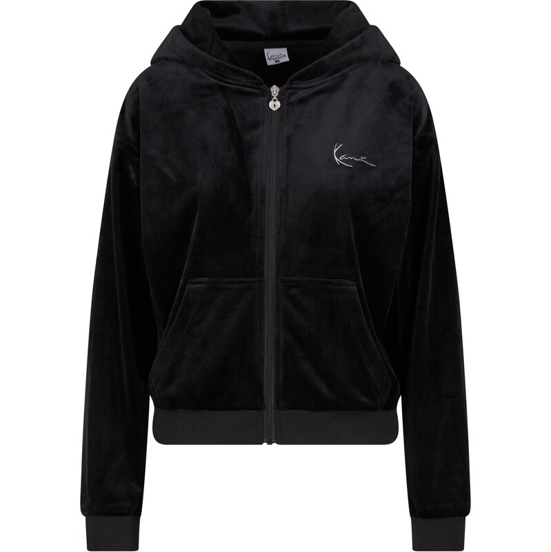 Karl Kani Tepláková bunda čierna / strieborná 65875897