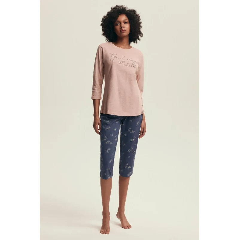 Henderson Ladies Dámske 3/4 pyžamo Henderson 43699 Delanie 65304498