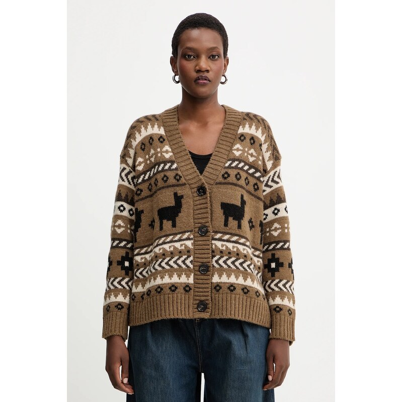 Vlnený kardigán Weekend Max Mara OVATTA 65082284