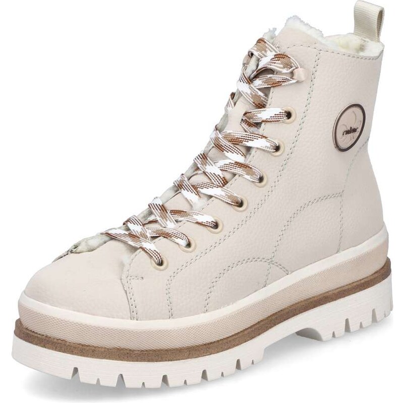 Dámska členková obuv RIEKER Y6220-60 béžová W5 65304262