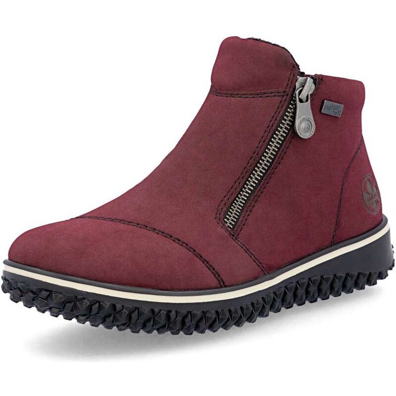 Dámska členková obuv RIEKER Z4265-35 červená W5 65304263