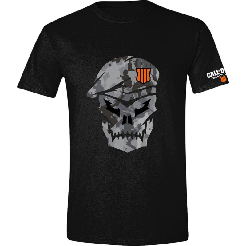 Activision Call of Duty - Black Ops 4 Skull With Camo (tričko) 65304548