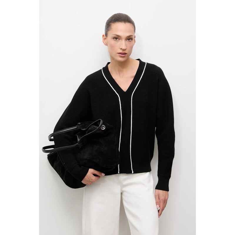 Sveter s kašmírom a hodvábom Answear.LAB 65305968