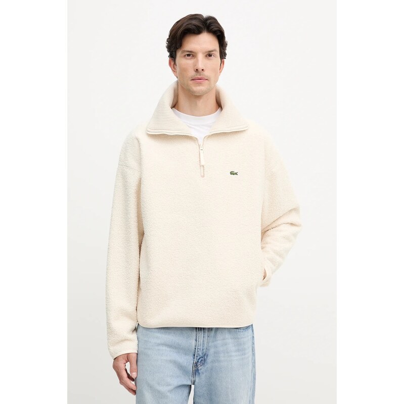 Fleecová mikina Lacoste 65306117