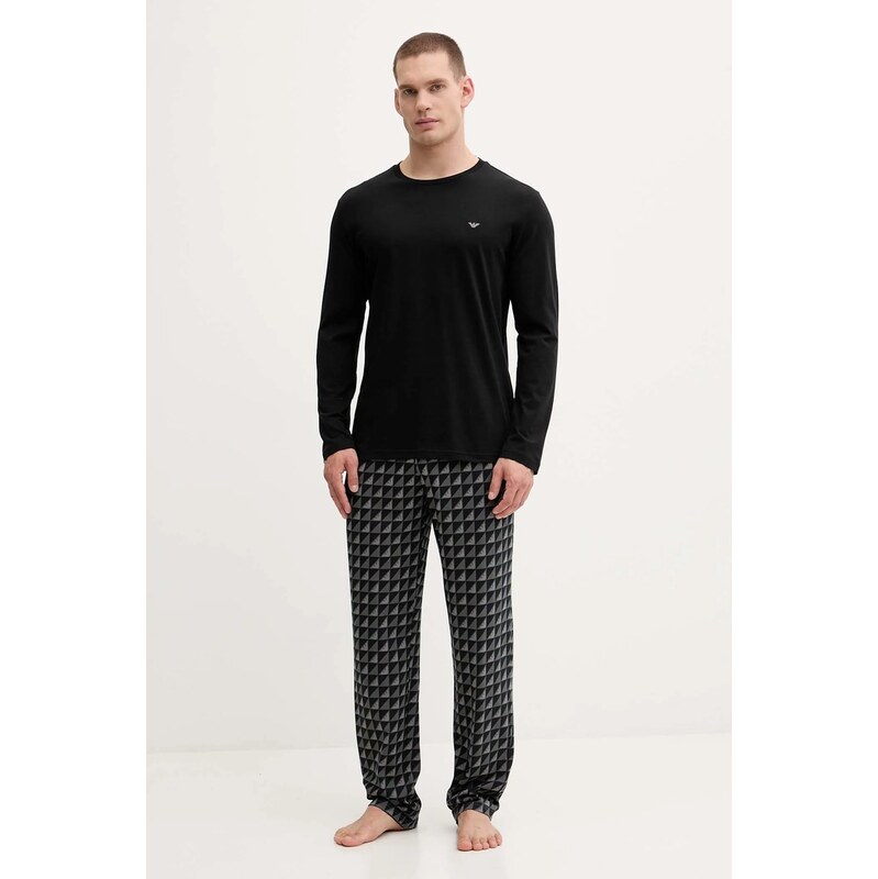 Bavlnené pyžamo Emporio Armani Underwear 65306160