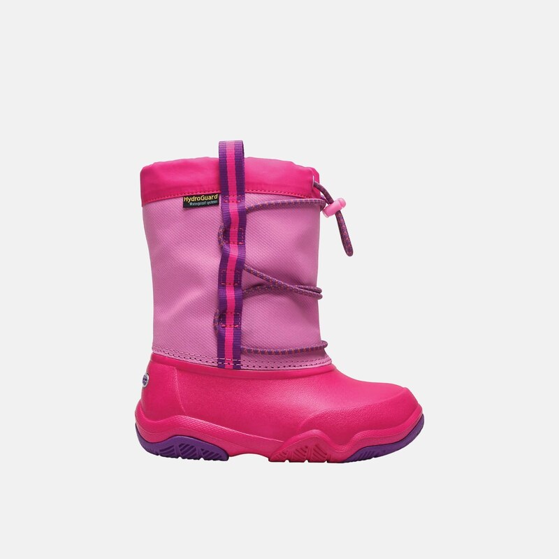 Crocs Swiftwater Waterproof Boot K Party Pink/Candy Pink 67555200