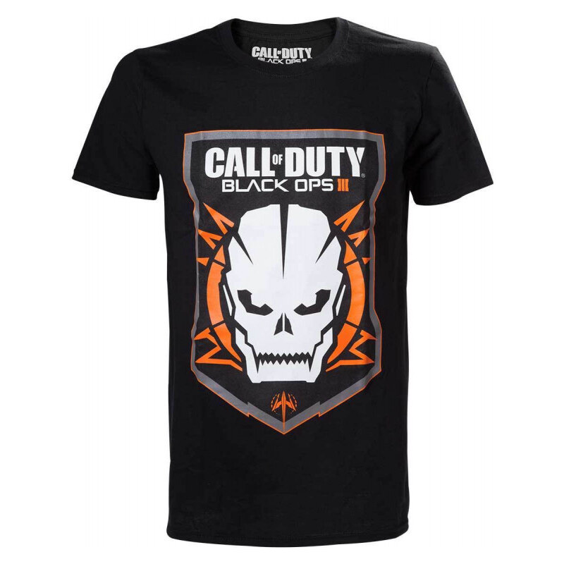 Bioworld Call of Duty - Black Ops 3 Game Logo with Skull (tričko) 65305153