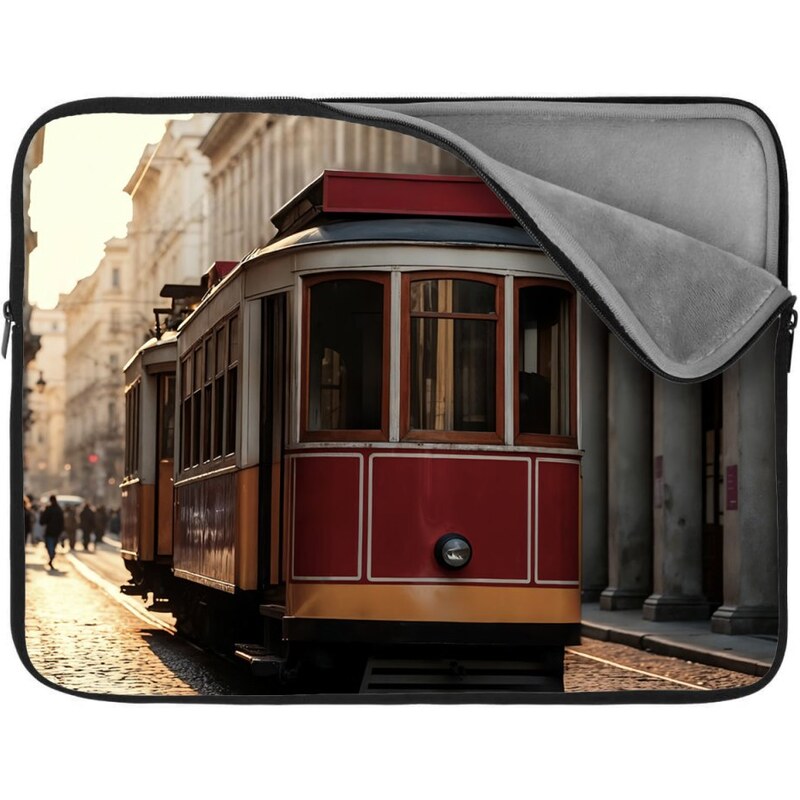 Sablio Obal na notebook Historická červená električka 65424455