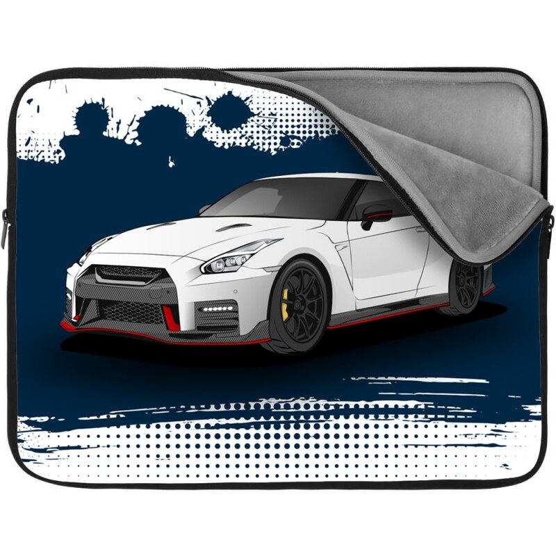 Sablio Obal na notebook Nissan GTR 35 Modrý 65424417