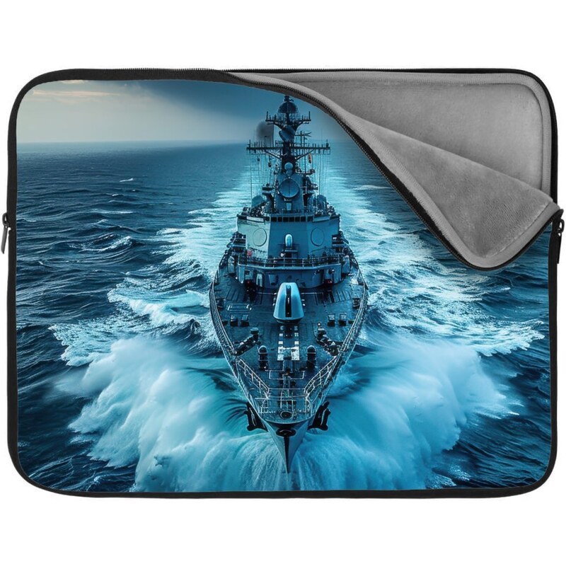Sablio Obal na notebook Vojnová loď prerážajúca oceán 65424448