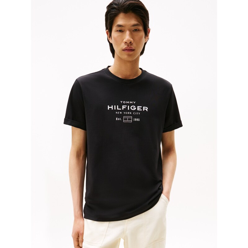 Tommy Hilfiger Stack Graphic Tee BLK 65309370