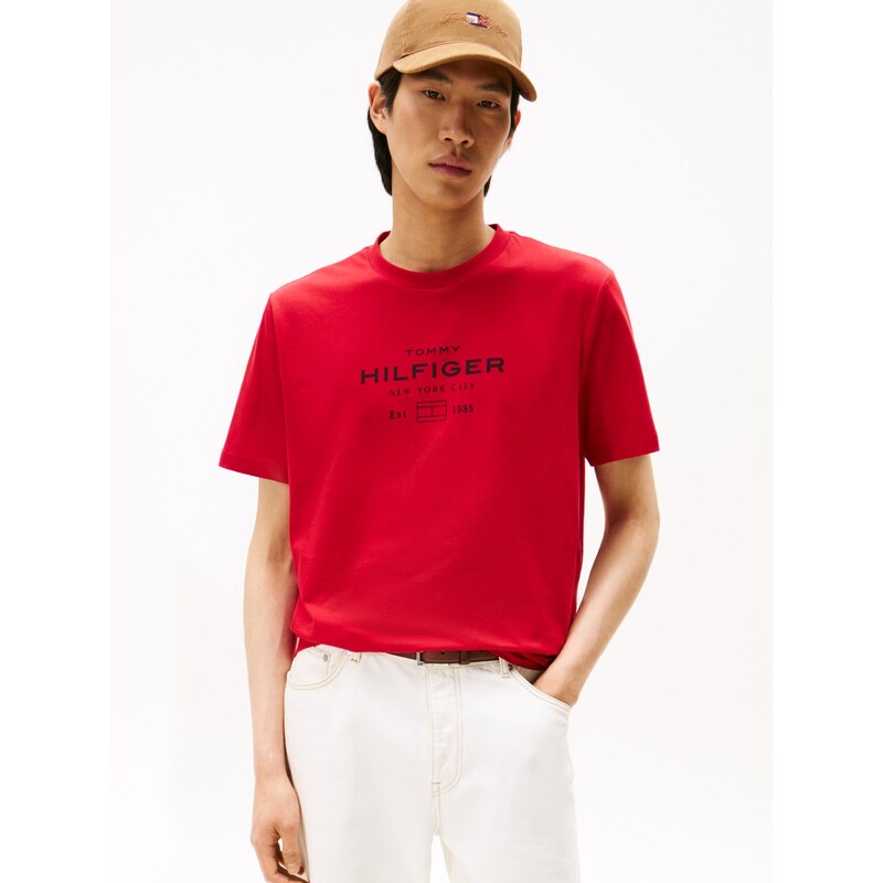 Tommy Hilfiger Stack Graphic Tee RED 65309373