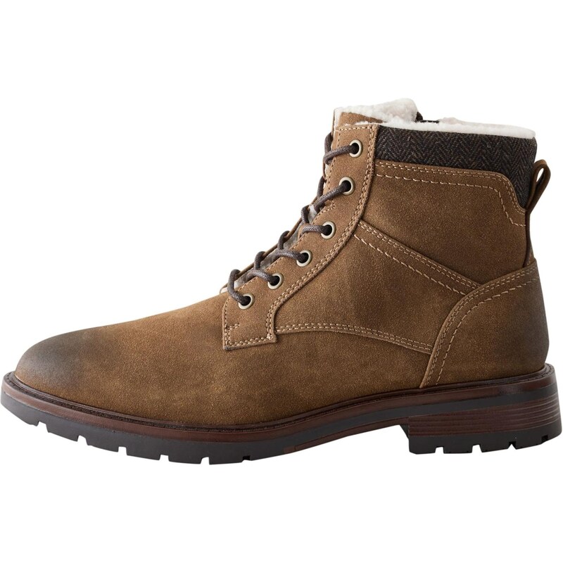 Next Šnurovacie čižmy karamelová 65884448