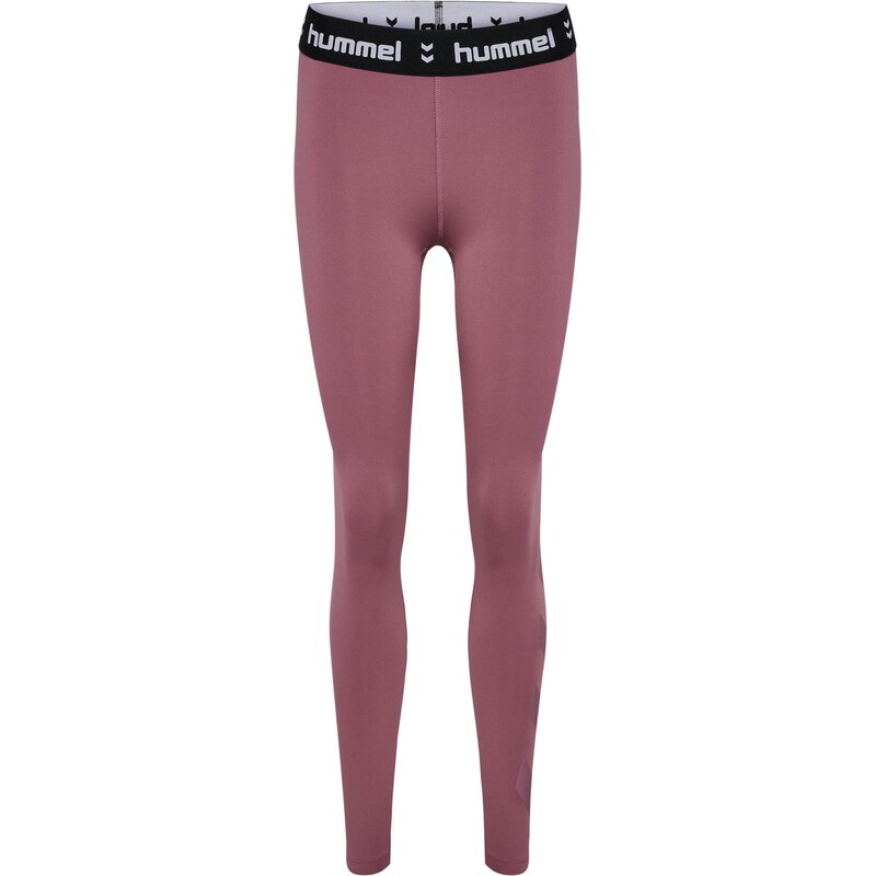 Hummel Športové nohavice Pulse svetlofialová / čierna / biela 65661322