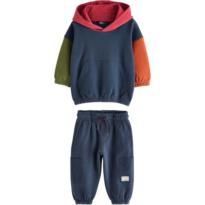 Next Set námornícka modrá / tmavozelená / oranžová / červená 65661558