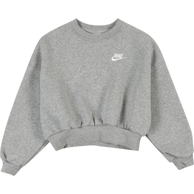 Nike Sportswear Mikina CLUB FLC sivá melírovaná 65365662