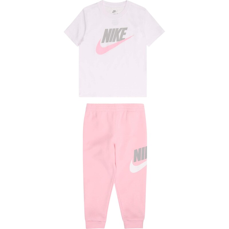 Nike Sportswear Set tmavosivá / ružová / pitaya / biela 65663550