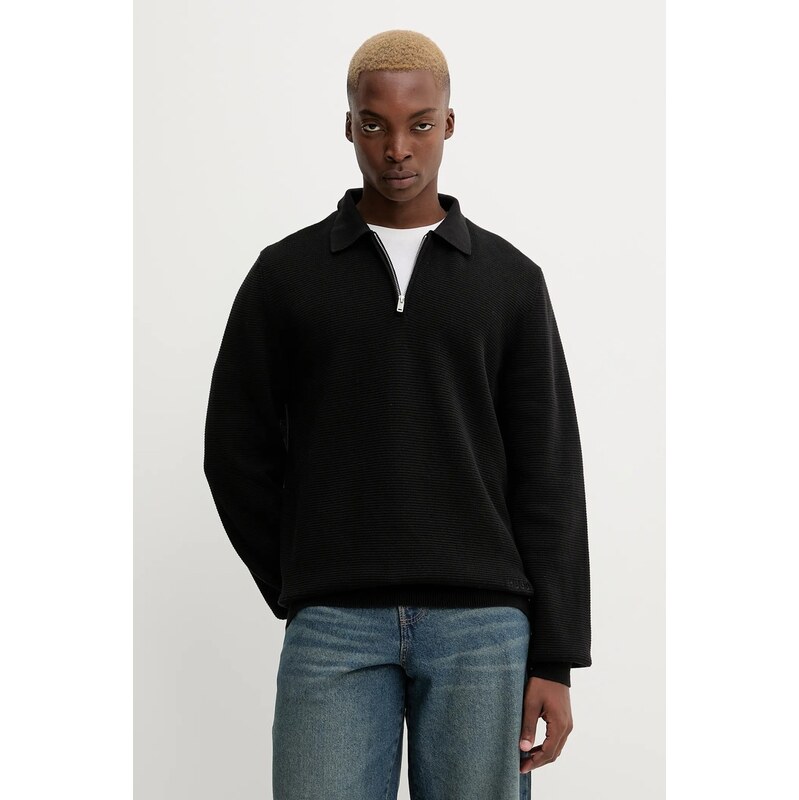 Bavlnený sveter HUGO San Pauley-C 65312451