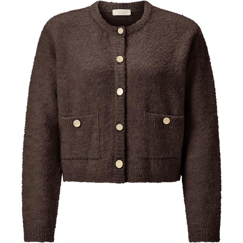 Rich & Royal Kardigán čokoládová 65311085