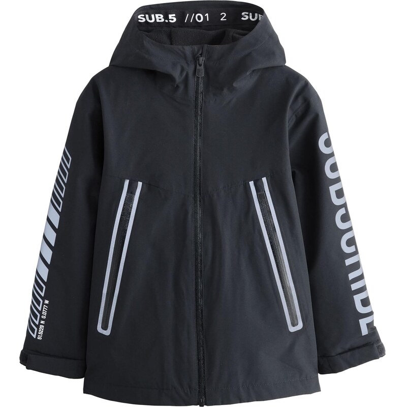 Next Prechodná bunda svetlosivá / čierna 65773375