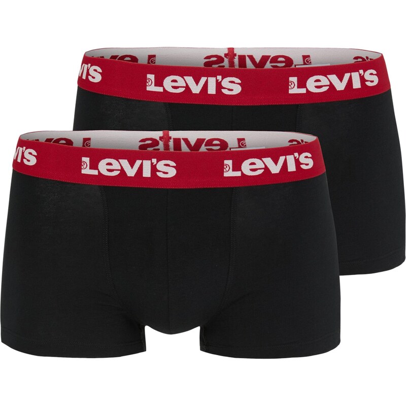 LEVIS Boxerky červená / čierna / biela 65311267