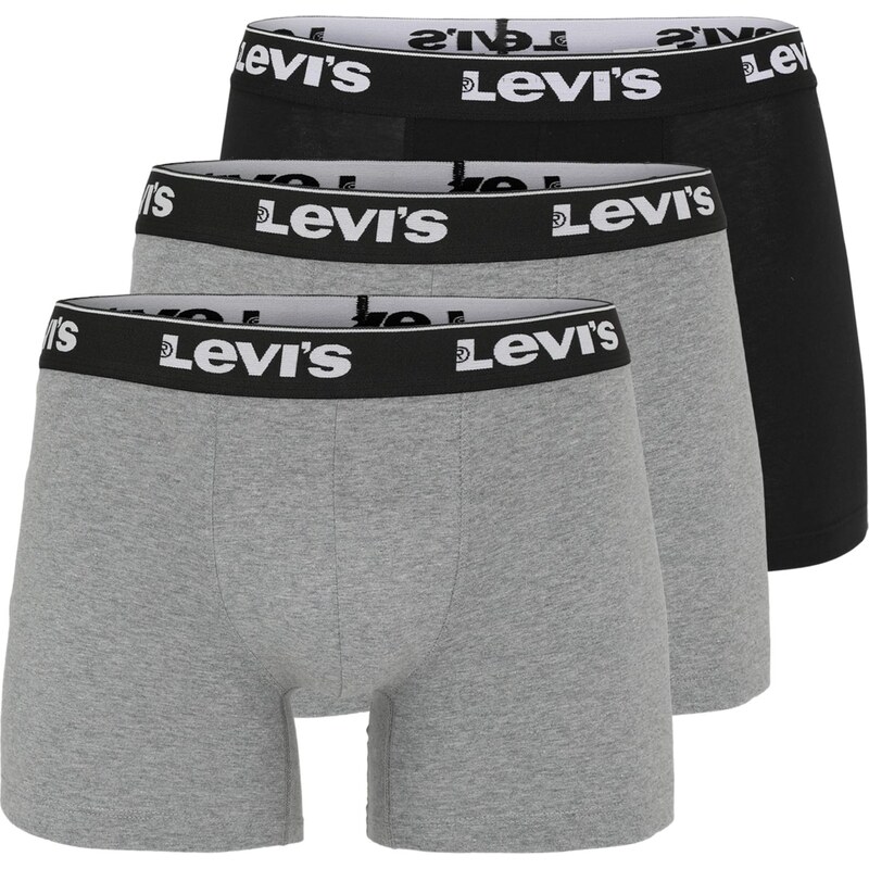 LEVIS Boxerky sivá / čierna 65311269