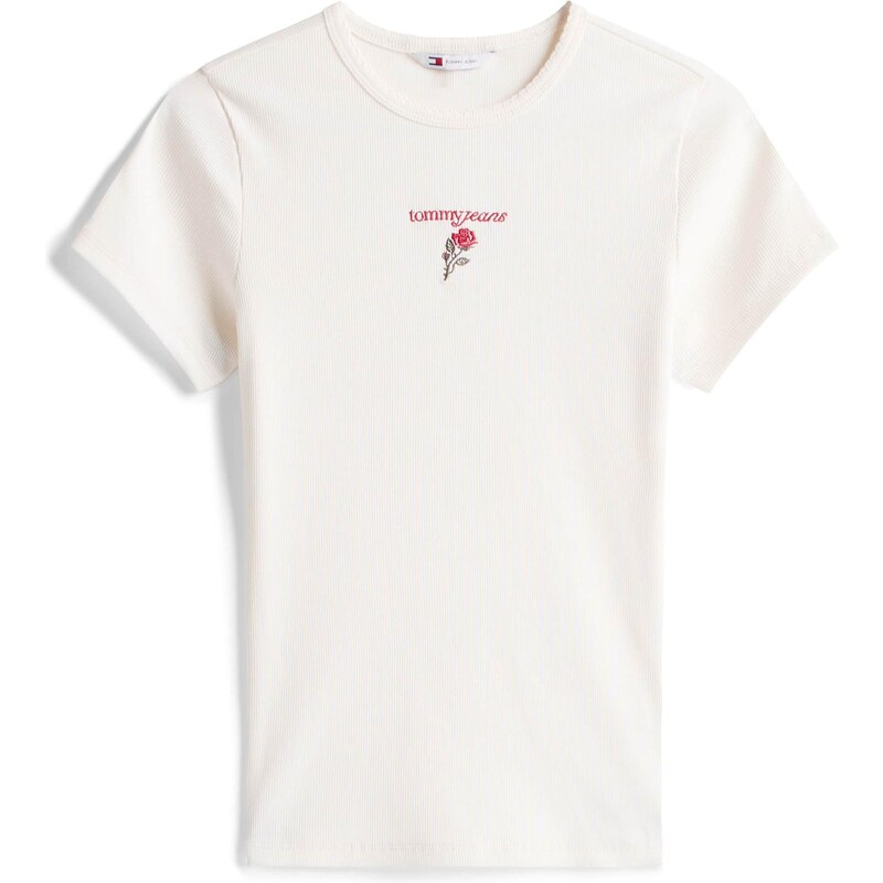 Tommy Jeans Tričko zelená / červená / biela 65657308