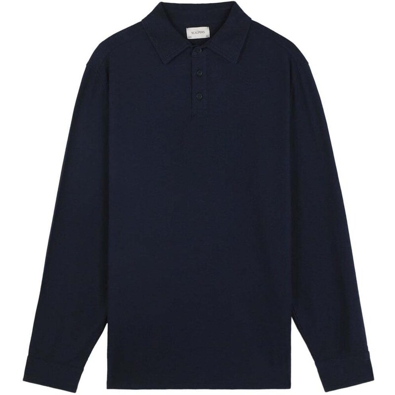 Scalpers Tričko námornícka modrá 65885601